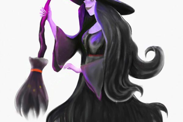 Purple witch