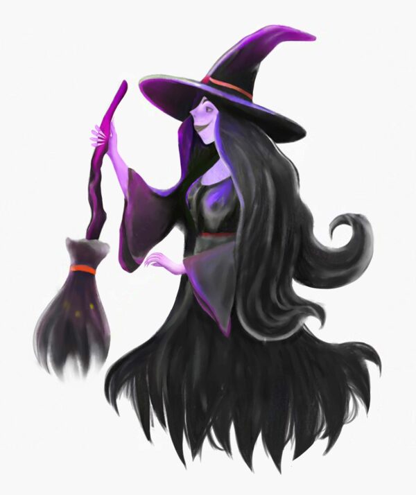 Purple witch